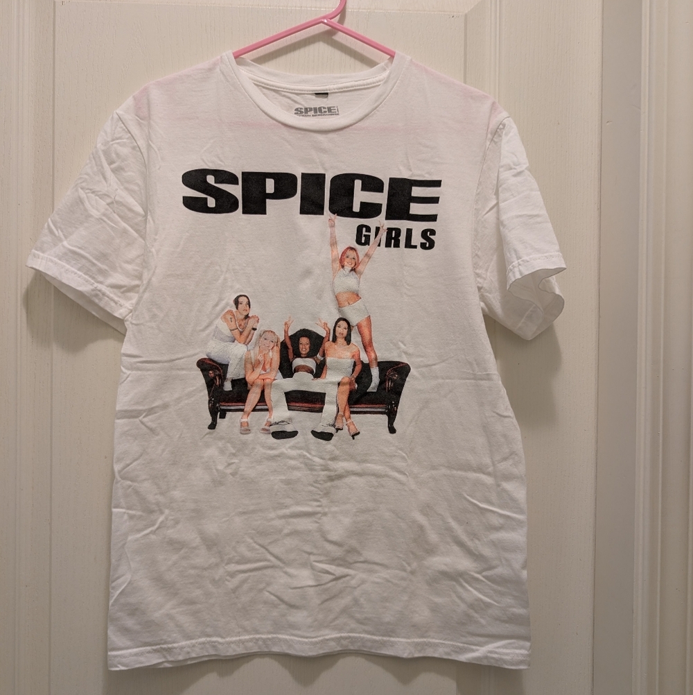 Spice Girls Graphic White Tee - Short Sleeve